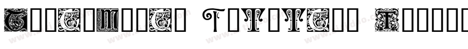 Ornamental Initials T字体转换